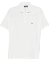 Emporio Armani - Cotton Polo Shirt - Lyst