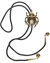 La DoubleJ - Scarab Bolo Tie Necklace - Lyst