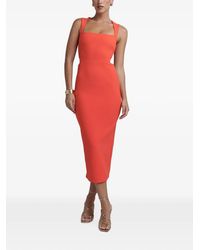 BWLDR - Cut-Out Sleeveless Midi Dress - Lyst