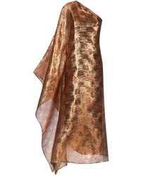 ‎Taller Marmo - Betsy Metallic One-Shoulder Dress - Lyst