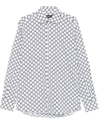 KARL LAGERFELD - Geometric-Print Shirt - Lyst