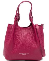 Gianni Chiarini - Dua Leren Mini-Tas - Lyst