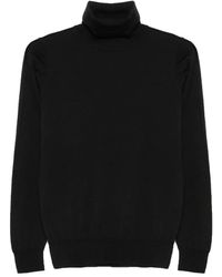 SERGIO MORETTI FIRENZE - Roll-Neck Long-Sleeve Sweater - Lyst
