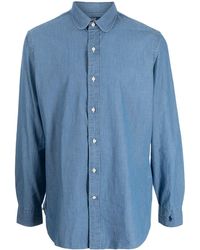 Polo Ralph Lauren - Long-sleeve Indigo Chambray Shirt - Lyst