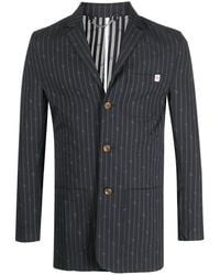 Charles Jeffrey - Single-Breasted Pinstripe Blazer - Lyst