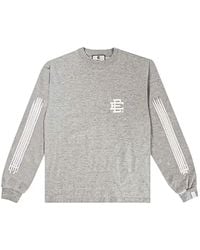 Eric Emanuel - Logo-Print Long-Sleeve T-Shirt - Lyst