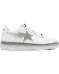 A Bathing Ape - Bape Sta M1 Star-Appliqué Sneakers - Lyst