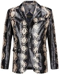 Billionaire - Leren Blazer - Lyst