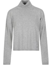 Woolrich - Roll-Neck Wool Sweater - Lyst