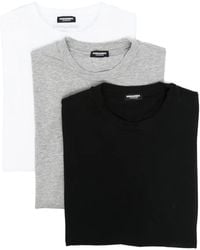 DSquared² - Crew Neck T-Shirt (Pack Of Three) - Lyst