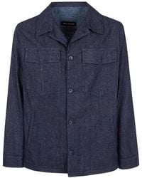 White Sand - Buttoned Pocket Shirt - Lyst
