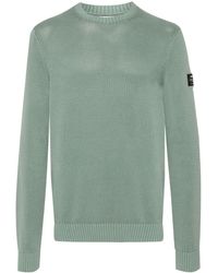 Ecoalf - Tail-knitted Cotton-blend Jumper - Lyst