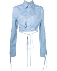Monse - Camicia Crop A Portafoglio - Lyst