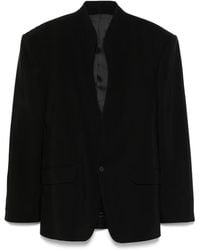 Mugler - Twill Jacket - Lyst
