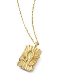 David Webb - Collana Con Pendente Leo Zodiac - Lyst