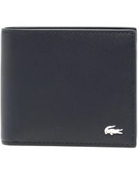 Lacoste - Medium Fg Leather Billfold - Lyst