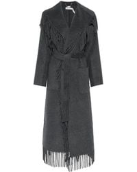 Jonathan Simkhai - Carrie Fringe Robe Coat - Lyst