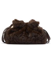 Liu Jo - Petite Pochette En Fourrure Artificielle - Lyst