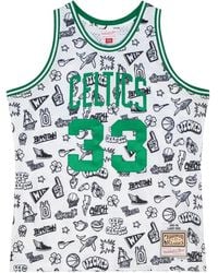 Mitchell & Ness - Débardeur Doodle Swingman Nba Boston Celtics 1985-86 Larry Bird - Lyst
