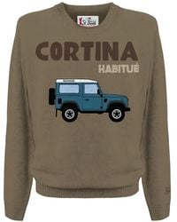 MC2 Saint Barth - Pull À Motif Intarsia Et Col Rond - Lyst