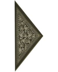 Etro - Silk Scarf With Paisley Motif And Pegaso - Lyst