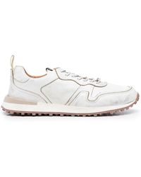 Buttero - Lace-Up Calf-Leather Sneakers - Lyst