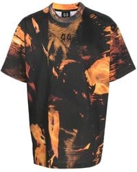 44 Label Group - T-Shirt Con Stampa - Lyst