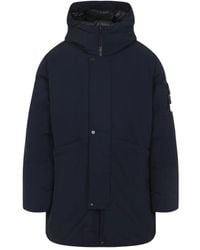Stone Island - Micro-Twill Primaloft Coat - Lyst