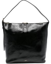 A.P.C. - Bolso de hombro de piel con cremallera - Lyst