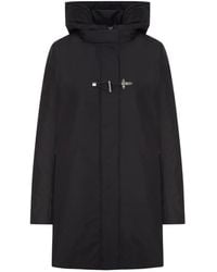Fay - Hooded Toggle-Fastening Coat - Lyst