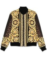 Versace - バロッコプリント ボンバージャケット - Lyst