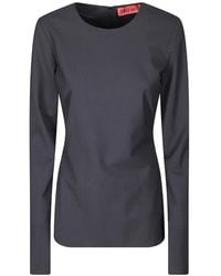 Thelatest - Elisa Long-Sleeve Top - Lyst