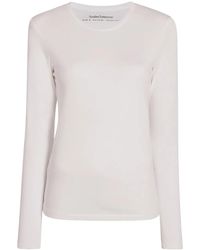 Another Tomorrow - Crew-Neck Organic Cotton T-Shirt - Lyst