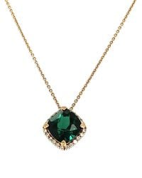 Lisa Nik - 18K Rose Diamond And Tourmaline Necklace - Lyst