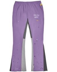 GALLERY DEPT. - Gd Logo Paint-Splatter Flared Track Pants - Lyst