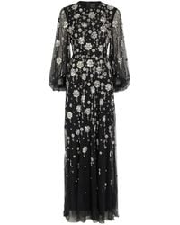 Huishan Zhang - Crystal-Embellished Maxi Dress - Lyst