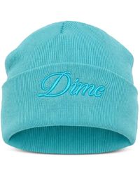 Dime - Logo-Embroidered Beanie - Lyst