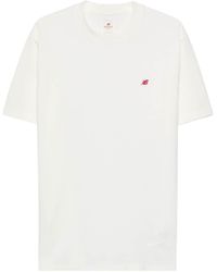 New Balance - T-shirt Met Print - Lyst