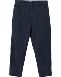 Barbour - Cargo-Pocket Cotton Trousers - Lyst