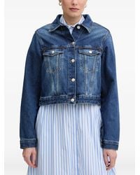 Joop! - Imani Button-Up Denim Jacket - Lyst