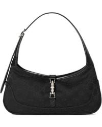 Gucci - Medium Jackie Slim Gg-Canvas Shoulder Bag - Lyst