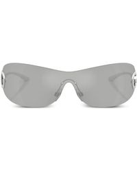 Dolce & Gabbana - Shield-Frame Sunglasses - Lyst