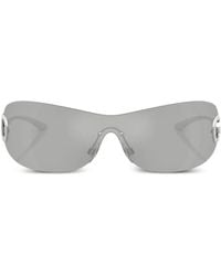 Dolce & Gabbana - Shield-Frame Sunglasses - Lyst