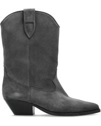 Isabel Marant - 40Mm Duerto Suede Ankle Boots - Lyst
