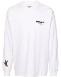 Carhartt - L/s Ducks Logo-print T-shirt - Lyst