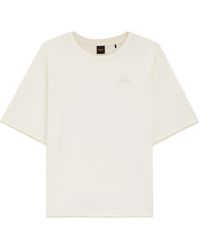 BOSS - Mesh-Insert T-Shirt - Lyst