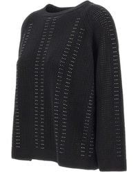 Elena Miro - Rhinestone-Embellished Sweater - Lyst
