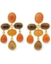 Sylvia Toledano - Valse Stone-Embellished Drop Earrings - Lyst