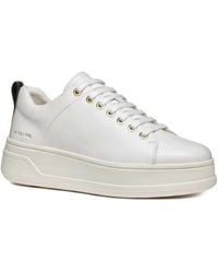 Geox - Platform-Eyelet Sneakers - Lyst