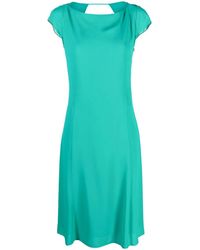 Patrizia Pepe - Short-Sleeve Cut-Out Dress - Lyst